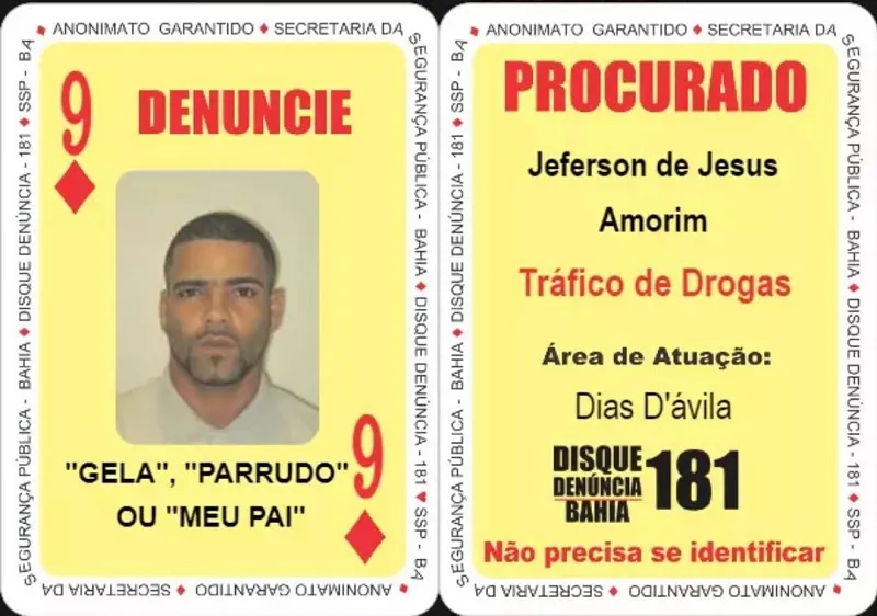 Jeferson de Jesus Amorim morreu em confronto com policiais militares na manhã desta quarta