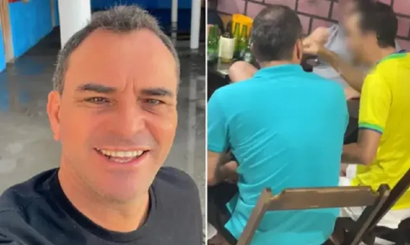 Moisés Ribeiro estava reunido com amigos em um bar, momento no qual teria se desentendido com assessor