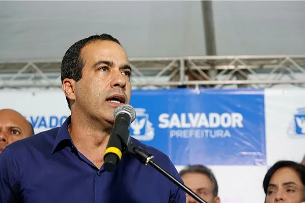 Bruno Reis é prefeito de Salvador desde janeiro de 2021