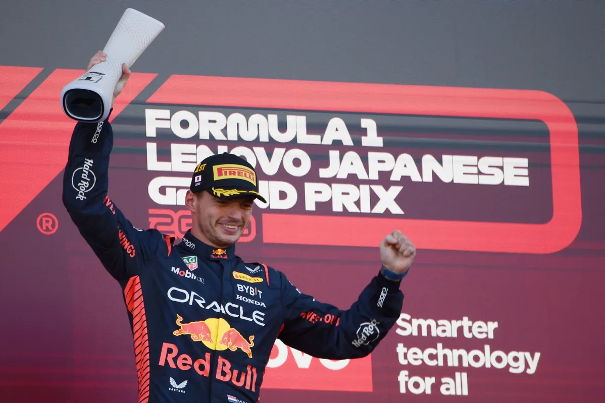 Atual bicampeão mundial, Verstappen venceu a corrida de ponta a ponta