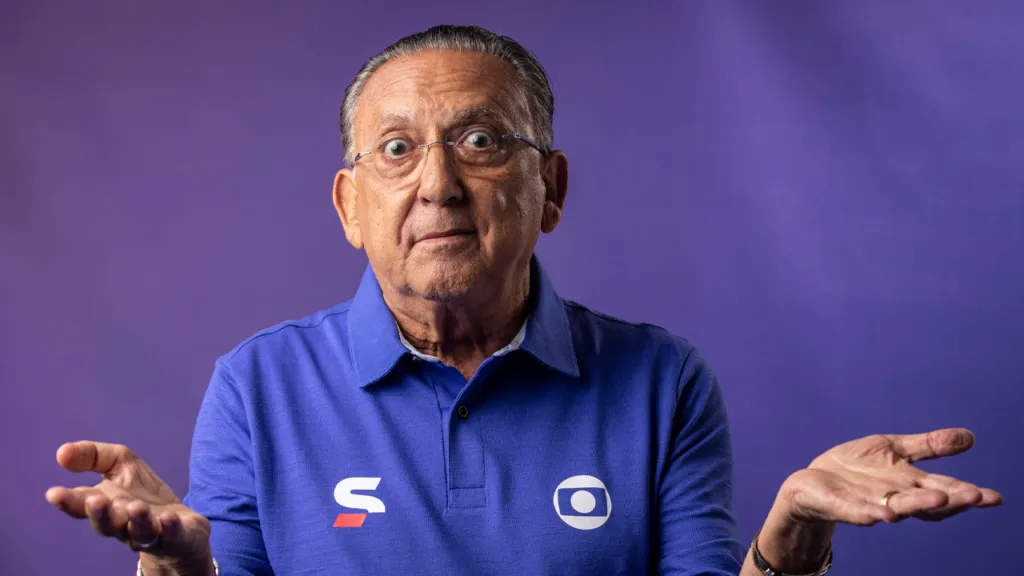 Galvão Bueno tem contrato com a Globo até o fim de 2024