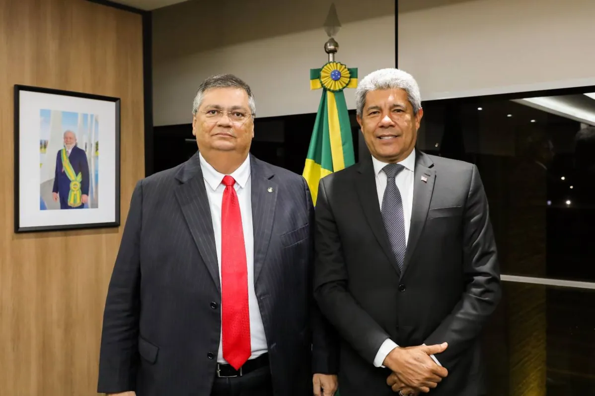 Ministro Flávio Dino e Jerônimo Rodrigues