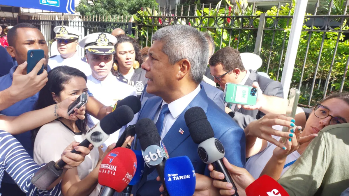Jerônimo Rodrigues rebateu insinuações de intervenção fedral na segurança.