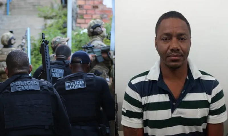 Homem é apontado como uma das principais lideranças do tráfico de drogas de Salvador
