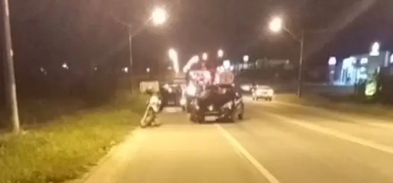 Motorista foi preso em flagrante após fazer teste do bafômetro