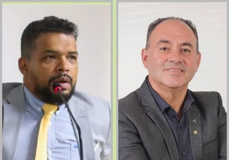 Vereadores de Ilhéus, sul da Bahia, Jerbson Moraes (PSD) e Tandick Resende (PDT)