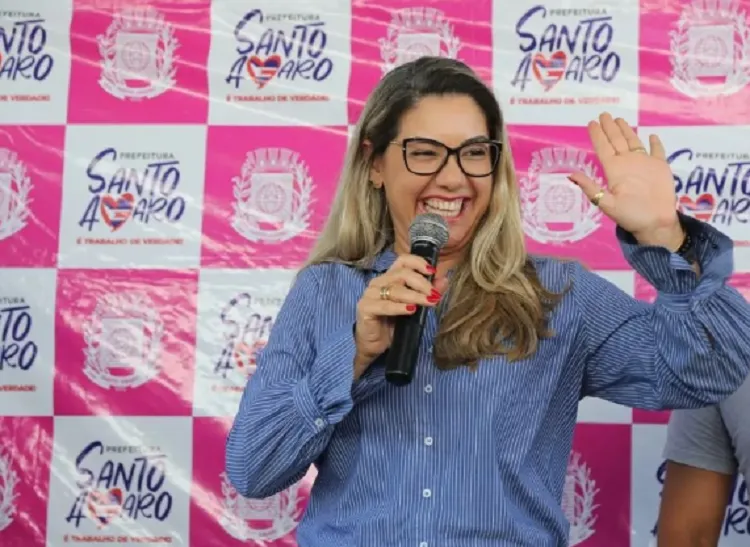 Prefeita de Santo Amaro, Alessandra Gomes (PSD)