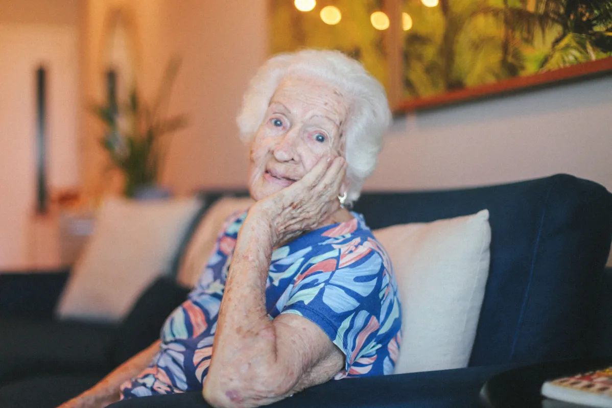 Creusa Pereira, 100 anos, voltou para Salvador onde nasceu para ficar com a família