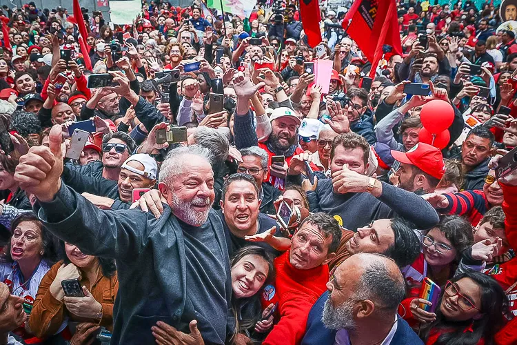 Lula em campanha presidencial