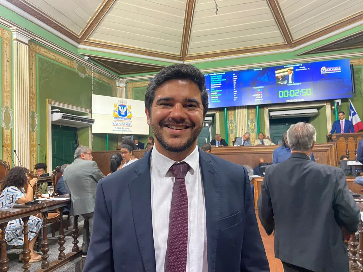 Vereador Daniel Alves (PSDB) na Câmara Municipal de Salvador (CMS)