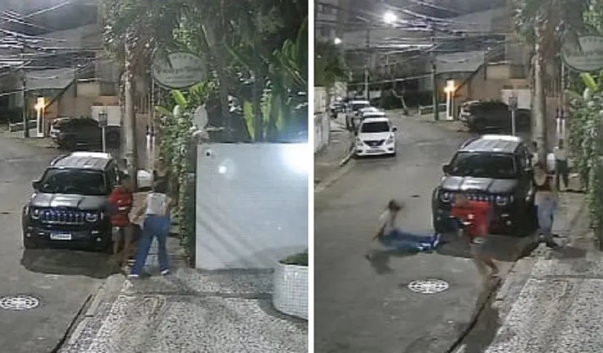 Imagem ilustrativa da imagem Vídeo: turistas são assaltadas em frente a hotel na Barra