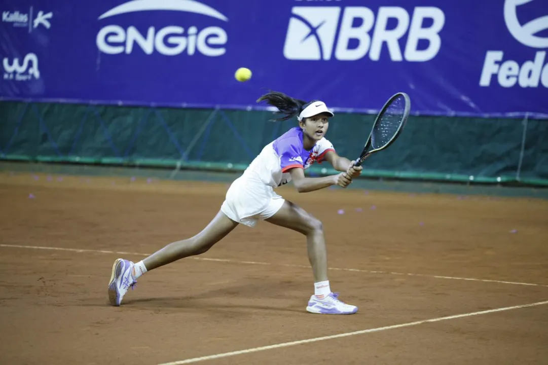 Baiana Gabriela Bettoni, de 14 anos, um dos destaques do torneio
