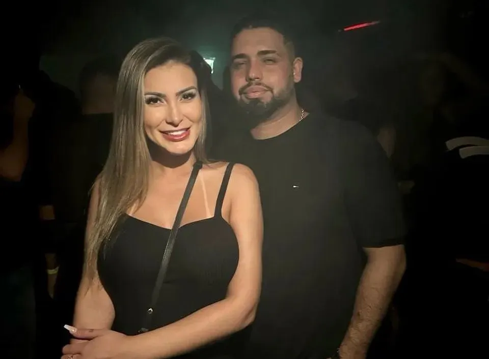 Andressa Urach e Sérgio Carvalho