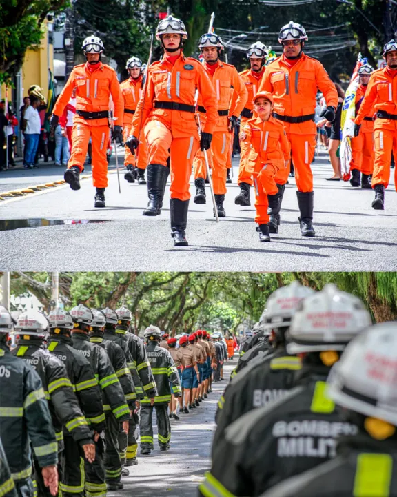 Desfile foi de emoção para telespectadores