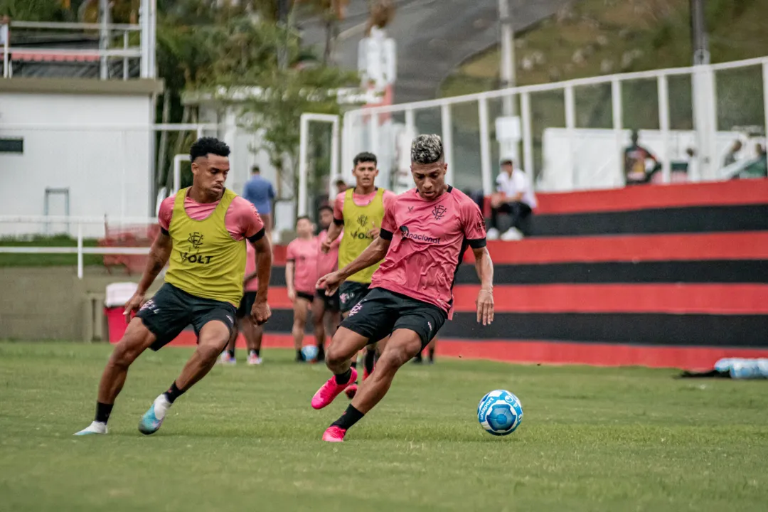 Treino do Vitória nesta terça-feira