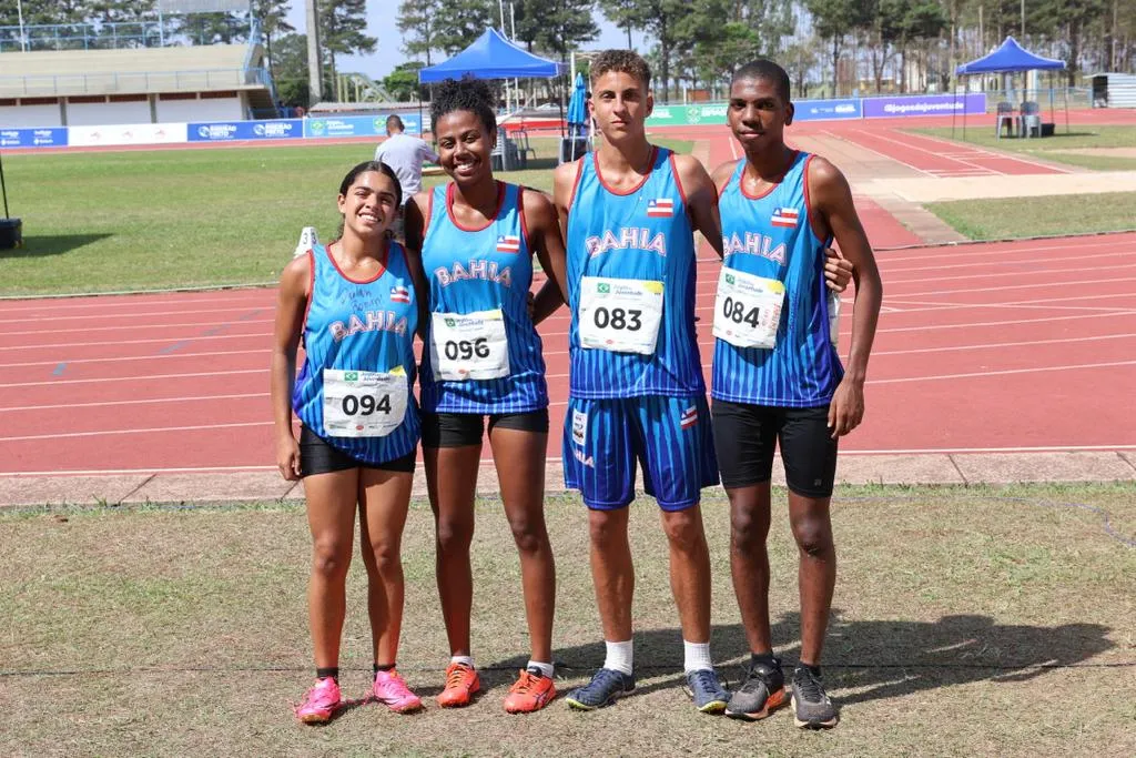 Atletas baianos subiram ao pódio nos Jogos da Juventude, em Ribeirão Preto-SP