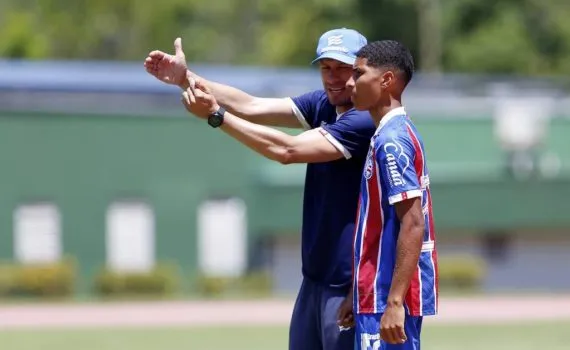 Técnico Jorge Di Fábio comanda o time Sub-17 do Bahia