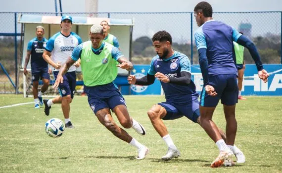 Bahia realiza último treino da rodada