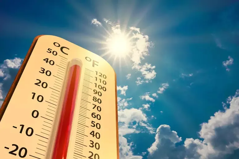 Na próxima semana, o calor aumenta ainda mais na segunda-feira , 13