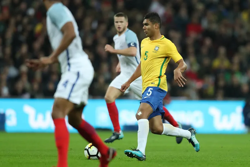 Brasil e Inglaterra se enfrentaram pela última vez em 2017, em jogo que terminou empatado por 0 a 0