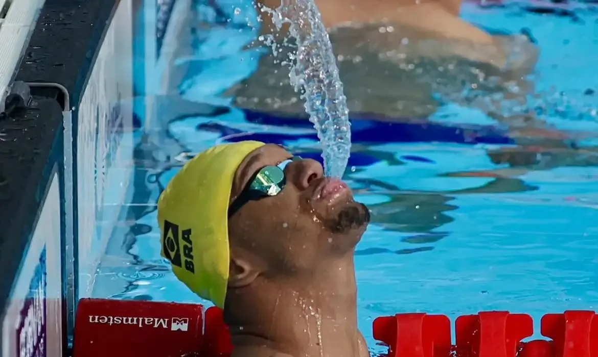 Delegação brasileira garantiu medalhas na natação