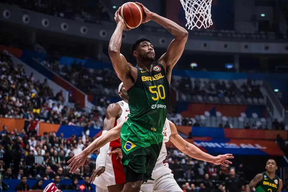 Ala Bruno Caboclo foi o cestinha da Seleção Brasileira, com 19 pontos