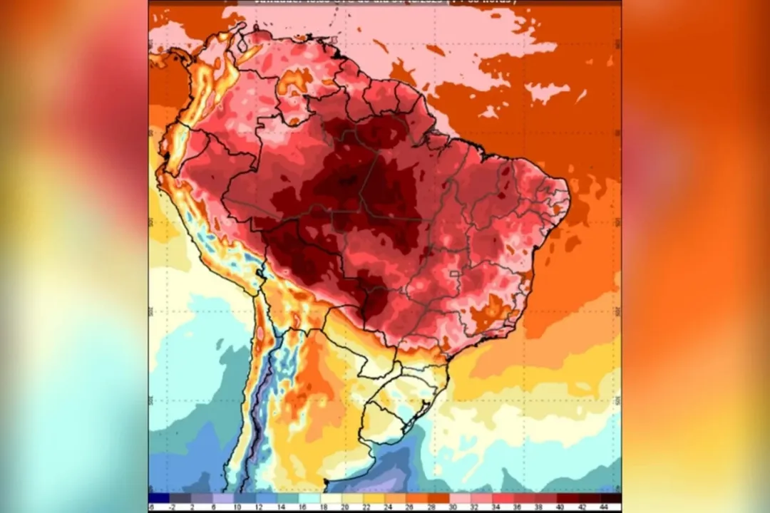 Novo ciclone tropical provoca frente fria no Brasil, que vive mais um alerta de onda de calor