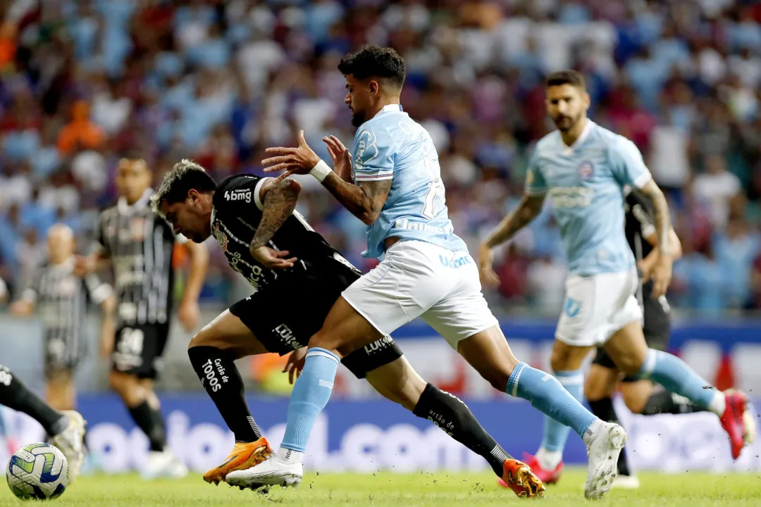 Corinthians e Bahia fazem disputa direta para escapar da zona do rebaixamento da Série A