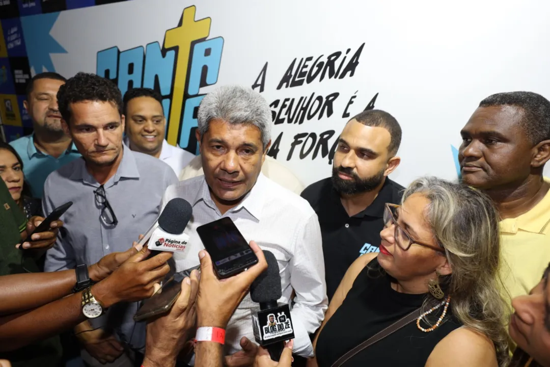 Governador da Bahia, Jerônimo Rodrigues, em Feira de Santana