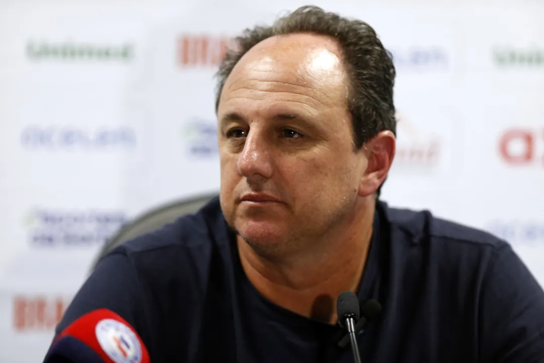 Técnico Rogério Ceni avalia atuação contra o Grêmio como a melhor nos 10 jogos dele no comando do Bahia