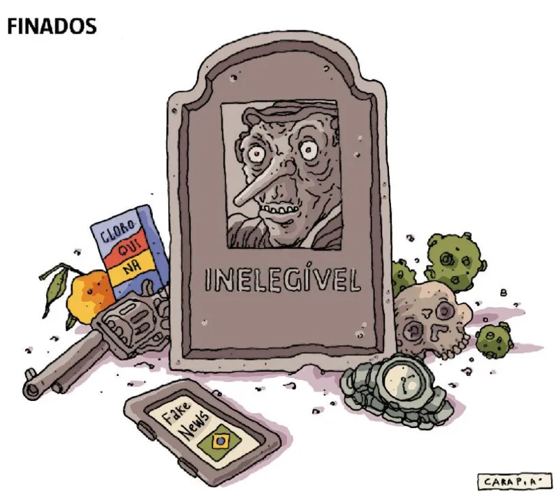 Imagem ilustrativa da imagem Charge do dia 02/11/2023