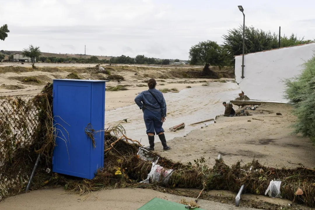 Tempestades atingiram especialmente as regiões de Madri e de Castilla-La Mancha