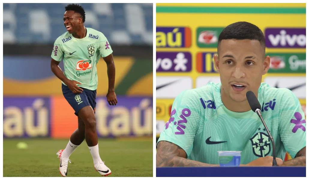 Vinícius Jr e Guilherme Arana retornam a Seleção Brasileira
