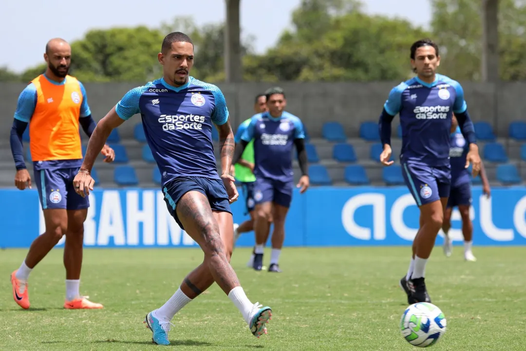 Elenco do Bahia trabalha forte visando a decisão contra o Flamengo