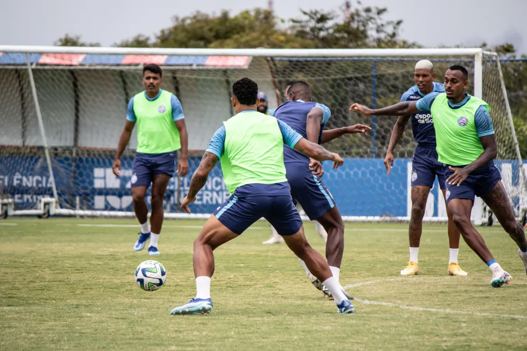 Bahia realiza trabalhos táticos visando o Cruzeiro