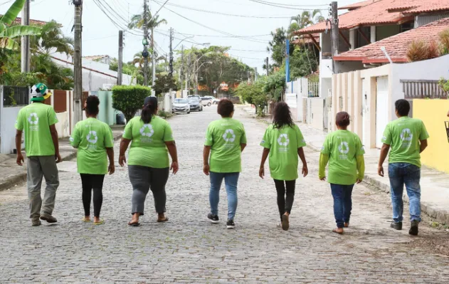 O objetivo da ação é ampliar a adesão da população à coleta seletiva em Ilhéus-BA