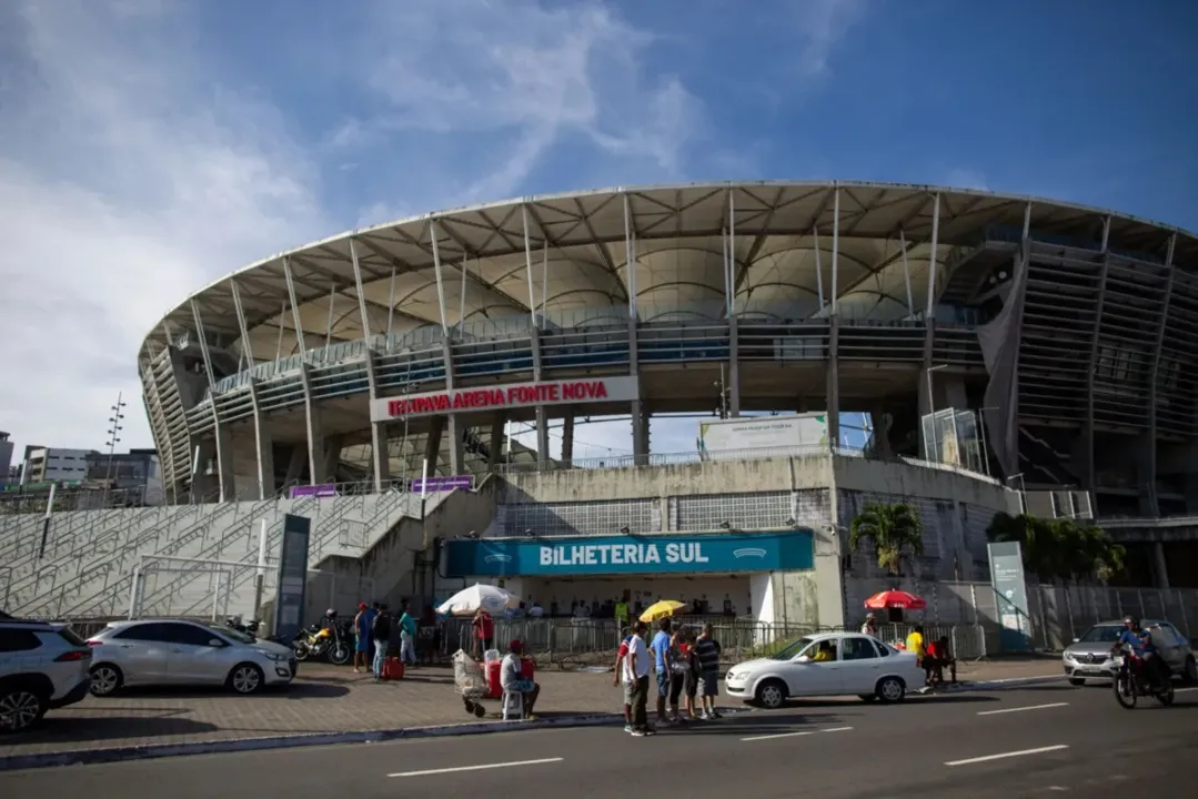 Arena Fonte Nova, em Salvador