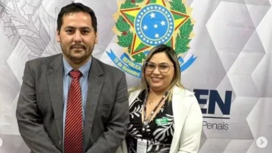 Titular da Secretaria Nacional de Políticas Penais, Rafael Velasco Brandani se encontrou com Luciane
