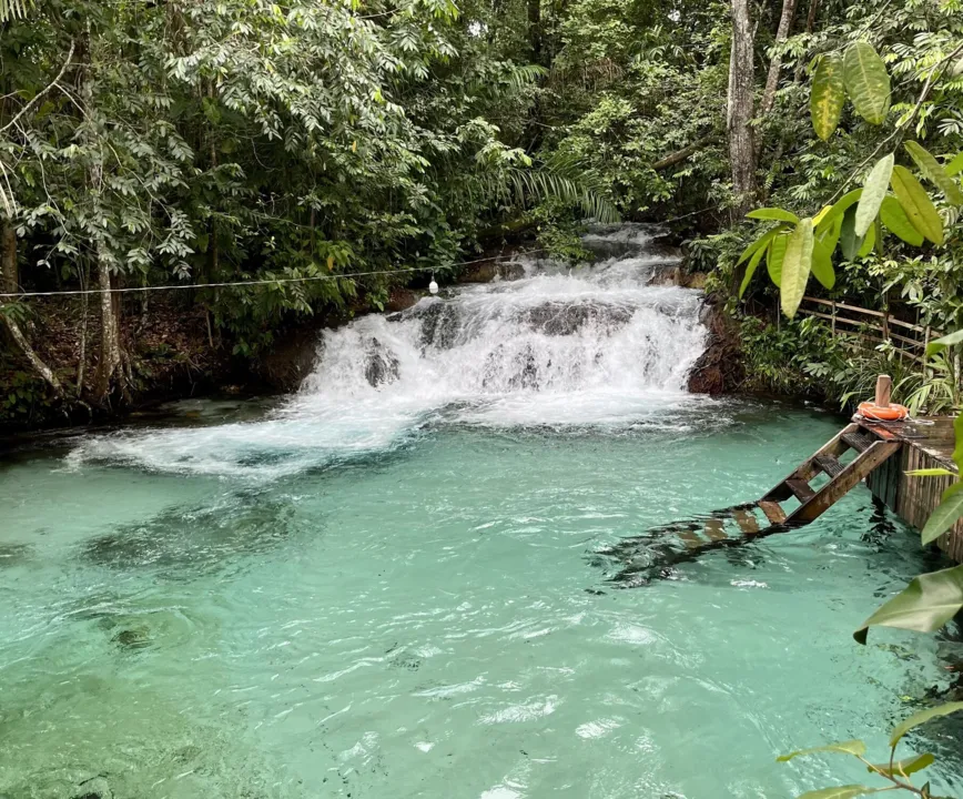 A Cachoeira do Formiga é uma das atrações mais visitadas no Jalapão