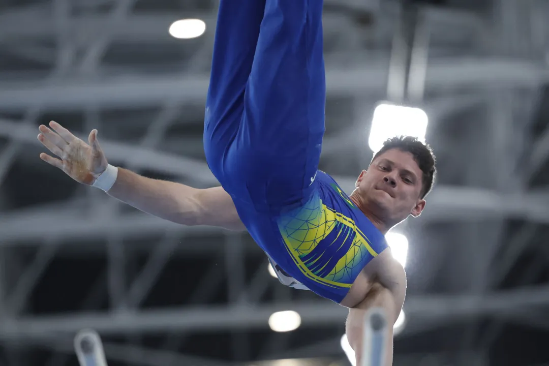 Diogo Soares conquista mais uma mudança na ginástica