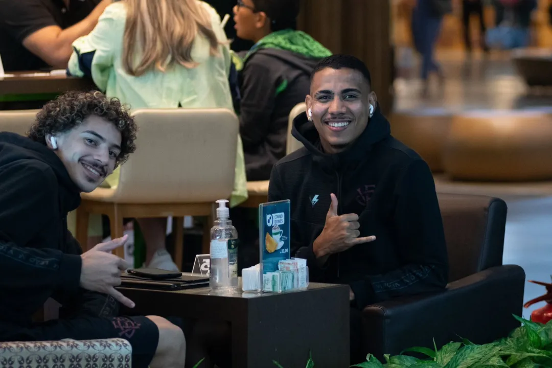 Delegação do Vitória no Aeroporto Internacional de Salvador