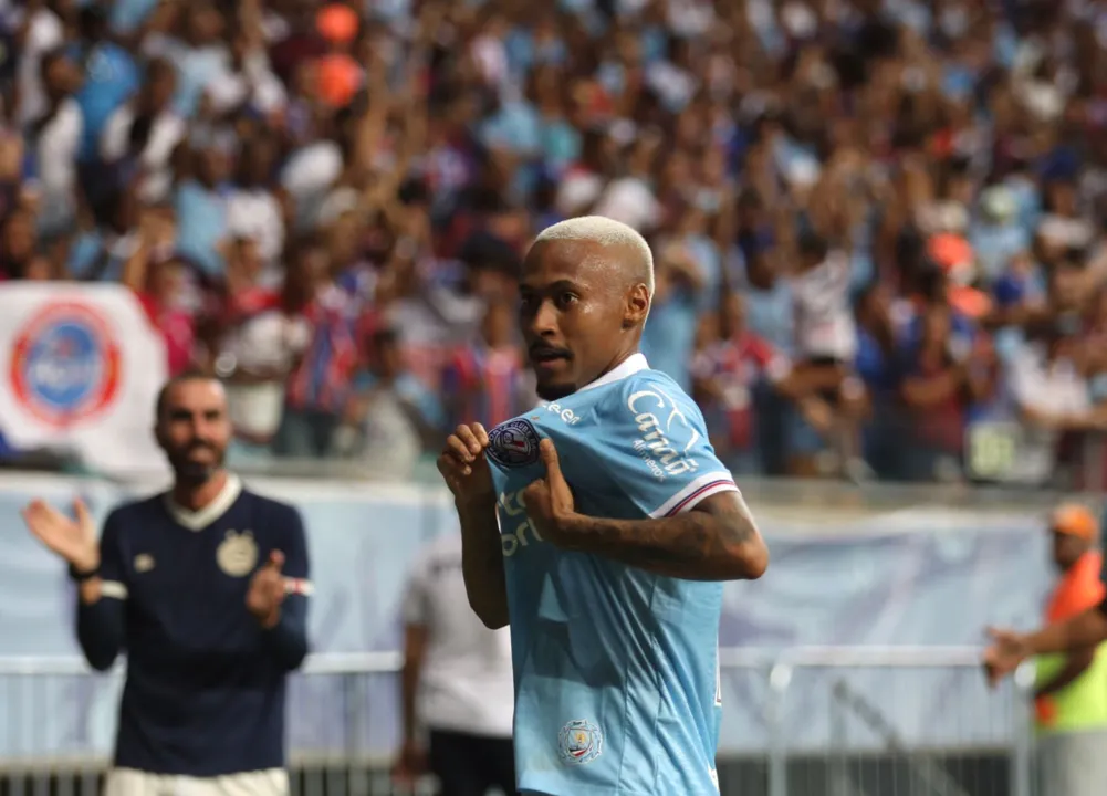 Ademir marcou o gol do Bahia na partida