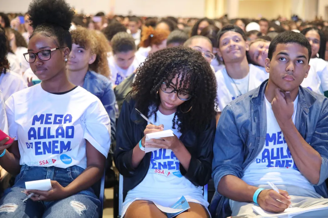 Aulão de preparação para o Enem no Centro de Convenções