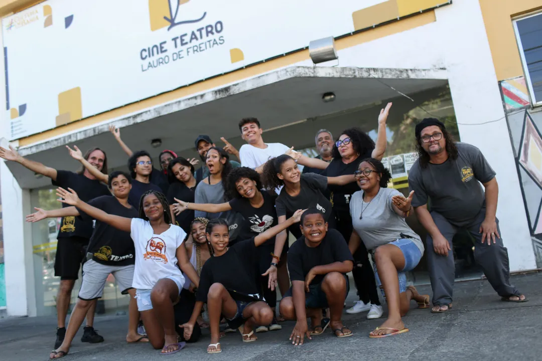 Grupo Polo de Atores foi formado há dez anos e tem aulas de iniciação teatral