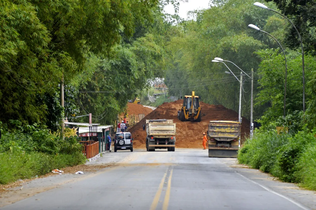 Rodovia passou por ações de reparo emergenciais realizadas pela Secretaria Estadual de Infraestrutura (Seinfra)