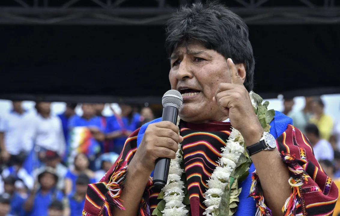 Morales governou a Bolívia entre 2006 e 2019