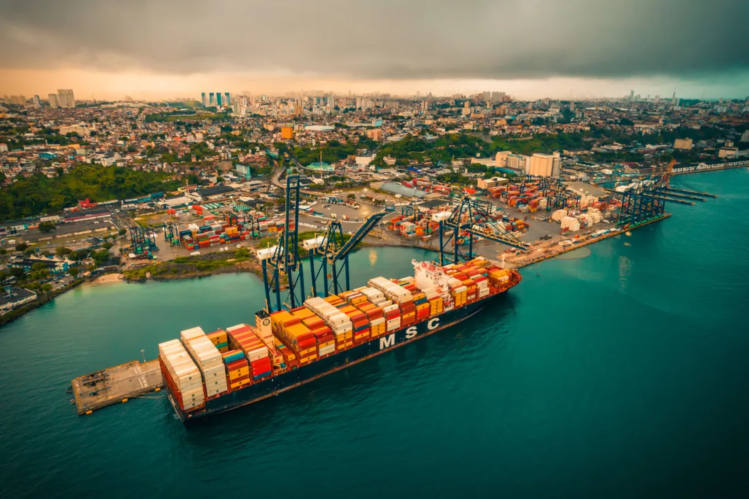 A localização do Porto de Salvador é o principal fator para o movimento do terminal