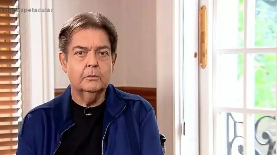 Faustão deu entrevista ao Domingo Espetacular