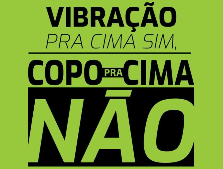 Fonte Nova cria campanha contra a ação de jogar bebida para cima