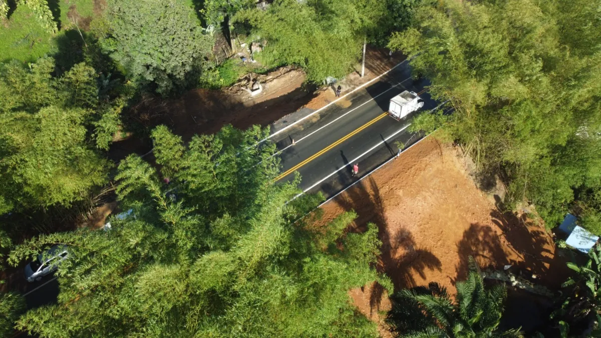 A Estrada do Derba estava interditado desde o dia 18 de agosto